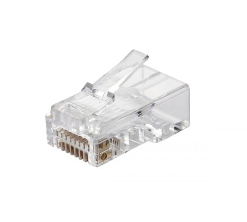 Вилка RJ45 Q-PLUG кат.5E UTP для полевой установки без цвета (уп.50шт) Eurolan 13A-U5-11WT Вилка RJ45 Q-PLUG кат.5E UTP для полевой установки без цвета (уп.50шт) Eurolan 13A-U5-11WT